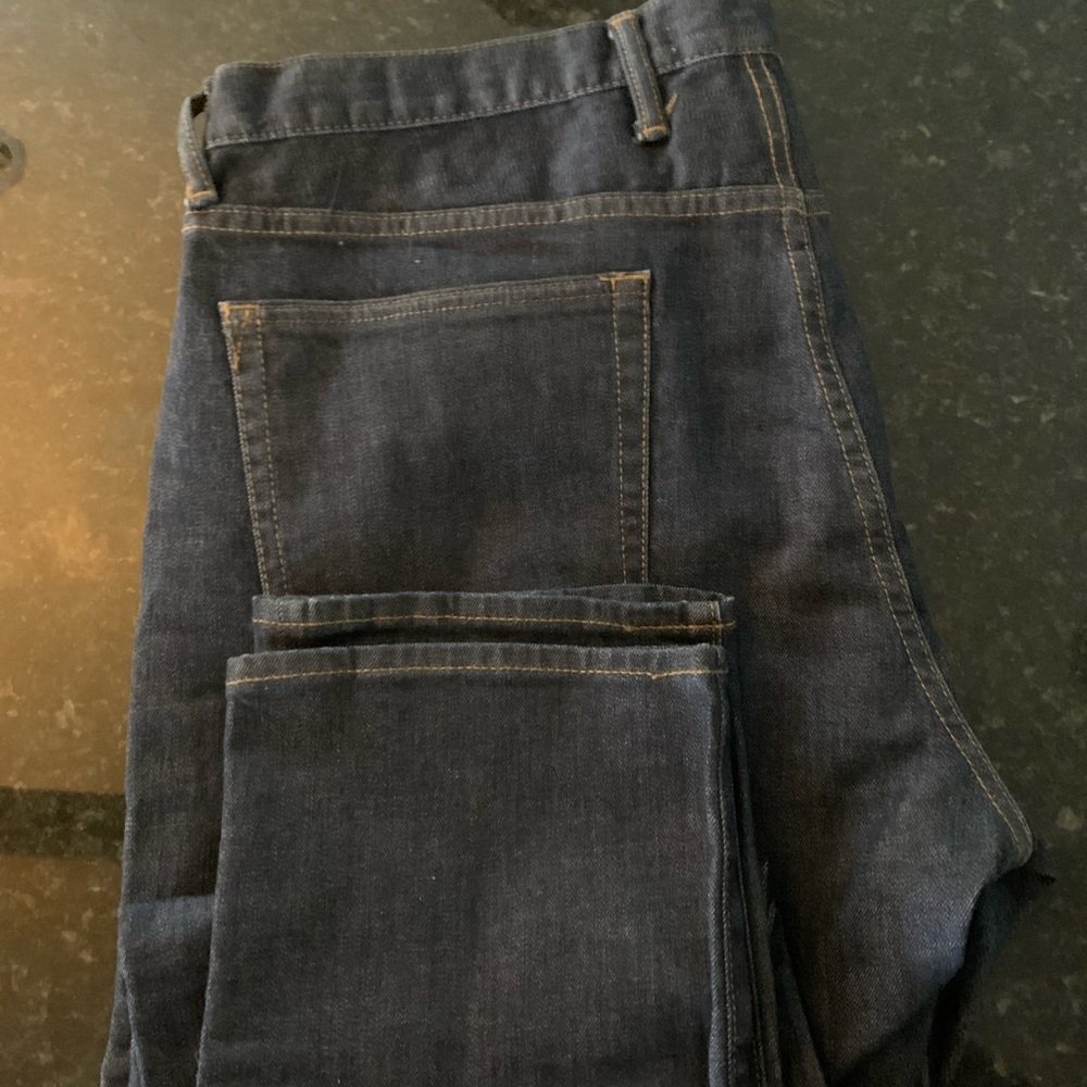 Barely worn Gap brand athletic cut jeans